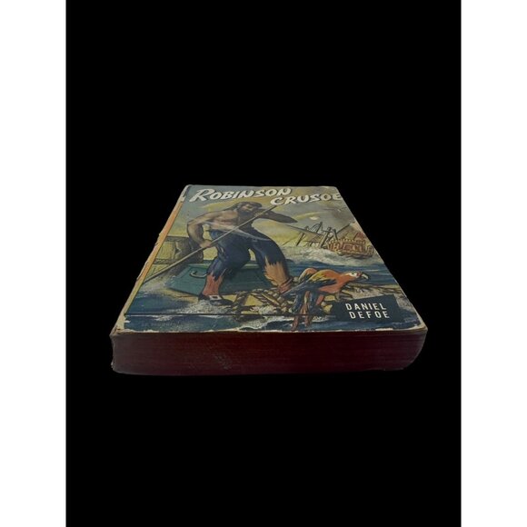 Vintage Giant Junior Classics Robinson Crusoe Daniel Defoe Paperback AS/IS - Picture 10 of 13